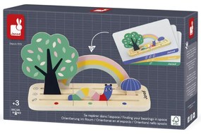 Gioco educativo per bambini - Orientarsi nello spazio - Giardino