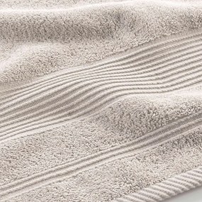 Asciugamano tipo terry beige in cotone 90x150 cm Tendresse – douceur d'intérieur