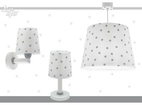 Dalber 82219B -  Applique per bambini STAR LIGHT 1xE27/60W/230V bianco