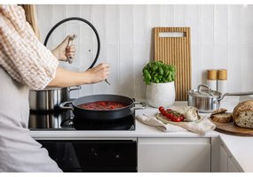 Padella con coperchio/con superficie in ceramica ø 28 cm tegame Meda 3.0 – FABINI