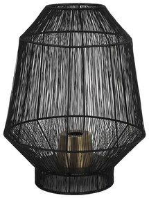 Lampada da tavolo nera (altezza 38 cm) Vitora - Light &amp; Living