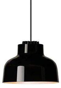 Santa & Cole - M64 Lampada a Sospensione Dim. Glossy Deep Black Santa & Cole