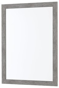 Specchio Rettangolare 50x60 Feridras "Wood" Effetto Legno Grigio