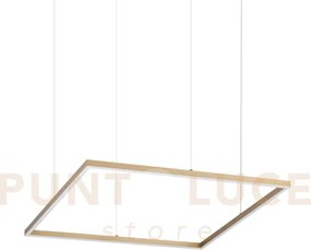Oracle slim square sospensione led smd on-off 4350 lm 3000 k 44w ot...
