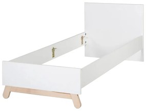 Letto bianco per bambini 90x200 cm Clara - Roba