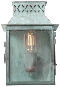 Applique classico chic da esterno LAMBETH-PALACE-V verde IP44 1X E27 ELSTEAD