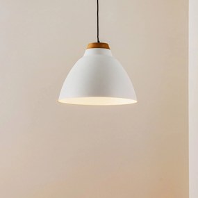 Luminex Lampada a sospensione Skal, bianco