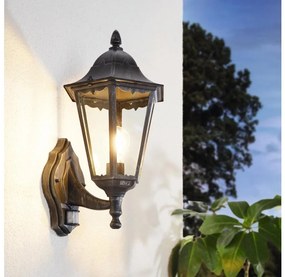 Eglo 93458 - Applique da esterno con sensore NAVEDO 1xE27/60W/230V