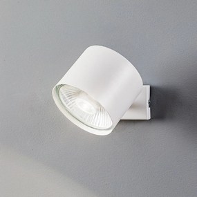 ALDEX Faretto da parete Bot, bianco, orientabile