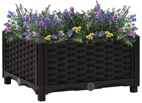 Fioriera Rialzata 40x40x23 Cm İn Polipropilene /