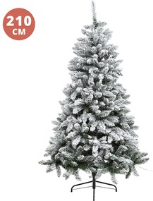 Albero Natale innevato 210 cm led Lord