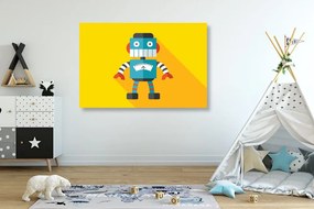 Stampa su tela – Robot allegro