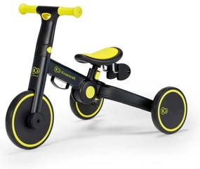 KINDERKRAFT 3v1 4TRIKE - Draisienne enfant jaune/noir