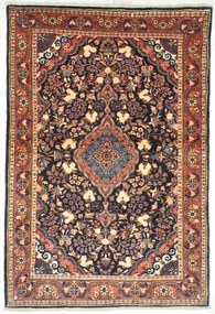 Malayer Tappeto 100 x 150 Blu (Iran) Annodato A Mano
