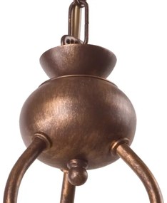 Lampadario a sospensione con catena RETRO II 3xE27/60W/230V