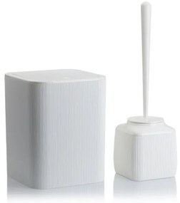 Set da bagno CRYSTAL 5 pz bianco