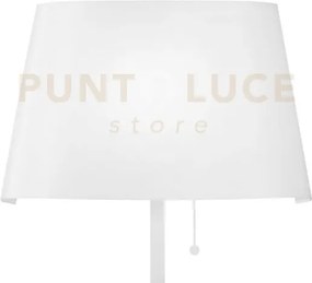 Applique a parete da comodino led wharol bianca 6w 540lm 4000k 25x8...