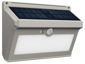 Applique Solare Rettangolare IP65 con Sensore di Movimento 300 lm Colore Bianco Caldo 3.000K