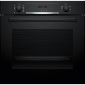 Bosch - Serie 4 HBA574BB3 Forno multifunzione Pirolitico Nero Classe a+. Dimensione del forno: Media, Tipo di forno: Forno elettrico, Capacità