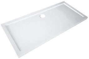 Piatto doccia SENSEA in pmma Essential L 80 x L 140 x H 5 cm bianco lucido