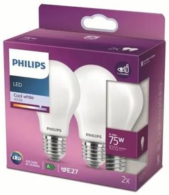 Lampadina LED Philips Equivalent 75 W E (4000 K) (2 Unità)