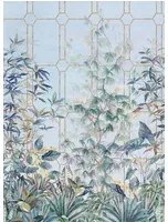 Osborne & Little Carta da parati panoramica Katsura - Sky Blue