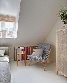 Poltrona bianca/azzurra Boogie - Karup Design