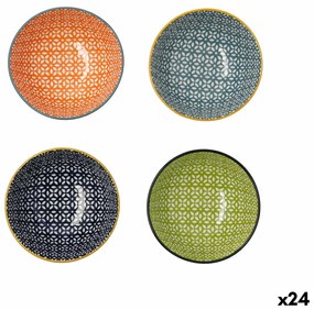 Ciotola Quid Pippa Ceramica Multicolore (11 cm) (Pack 24x)