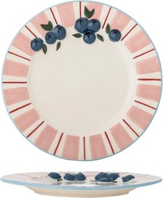 Set di piatti da dolce rosa/color crema in gres 4 pz ø 20,5 cm Carry – Bloomingville