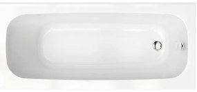Vasca rettangolare Tag bianco 75 x 170 cm