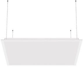 Pannello LED a Sospensione 60x60 42W UGR19 CCT con driver Philips Colore Bianco Variabile CCT