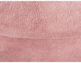 Sgabello in velluto rosa chiaro Mushroom - Leitmotiv