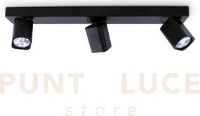 Rudy square applique a parete orientabile 3 luci attacco gu10 lampa...