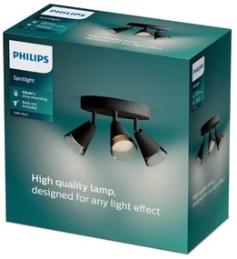 Philips - Faretto CLEFT 3xGU10/5W/230V