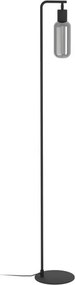 Eglo 901008 - Lampada da terra MAIONE 1xE27/4W/230V nero/fumé
