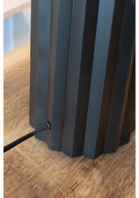 Markslöjd 108670 - Lampada da tavolo HASHIRA 1xE27/40W/230V bianco/nero