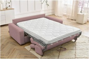 Divano rosa allungabile 195 cm Monaco – Bobochic Paris