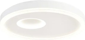 Plafoniera LED ACRYL Ø 40 cm bianco IP20 cct da bianco caldo a bianco freddo con regolazione di temperatura, 3800 lumen