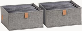 Set di 2 organizer con 6 scomparti XL Love It Store It Premium