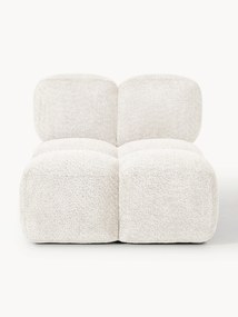 Modulo centrale in teddy-bouclé Tayla