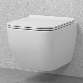 Kamalu - sanitari sospesi senza brida wc e bidet modello marie-s