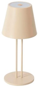 Janea Twin Portable Lampada da Tavolo Dim. IP54 Beige - Lindby