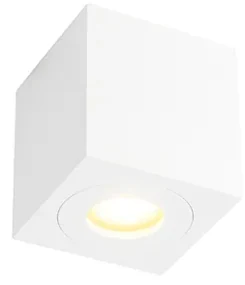 Faretto da bagno quadrato moderno bianco - Capa