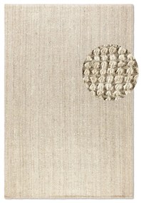 Tappeto color crema in iuta 120x170 cm Bouclé – Hanse Home