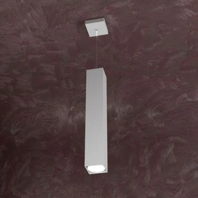 Area sospensione tubo h.50 1 luce grigio 1127-s50-gr