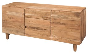 Credenza 3 cassetti 135x59x40 cm Maui