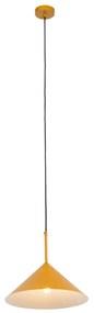 Lampada a sospensione di design gialla - Triangolo