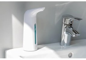 WENKO 24841100 - Dispenser per sapone LARINO 9x21,5 cm bianco