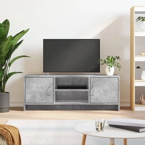 Mobile Porta Tv Grigio Cemento 102x30x37,5 Cm Legno Multistrato /