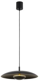 Argon 8868 - Lampada a sospensione su cavo BOLTON LED/12,5W/230V 3000K nera